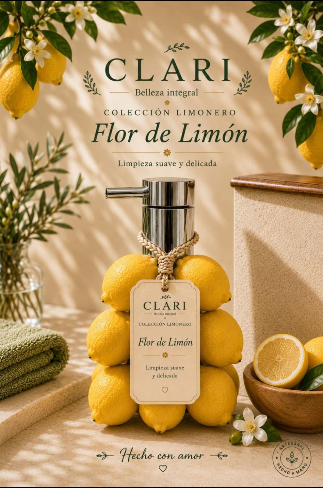Colección limonero. Flor de limón
