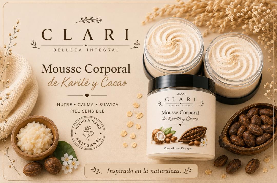 Mousse de karite y cacao